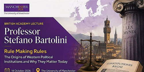 British Academy Lecture 2026: Professor Stefano Bartolini