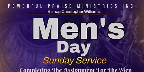 Completing The Assignment  | Men's Day Service | Pastor Thorb (guest speaker)