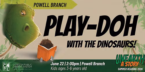 Play-Doh with the Dinosaurs!
