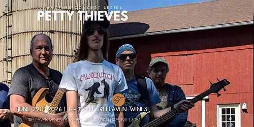 The Petty Thieves Live at Treleaven Wines