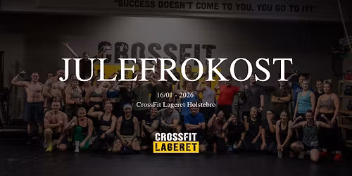 CrossFit Lageret julefrokost