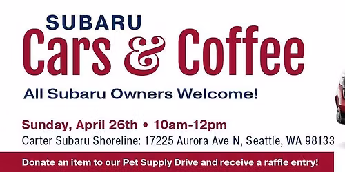 Carter Subaru Cars & Coffee