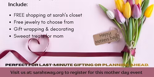 Shop With Love: A Mother's Day Gift Event