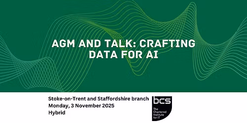 Hybrid: AGM and Talk: Crafting Data for AI