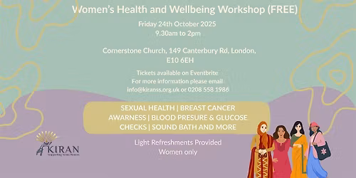 Women\u2019s Health and Wellbeing Workshop