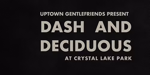 Dash and Deciduous 5k trail run