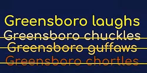 Greensboro Laughs:Standup Showcase