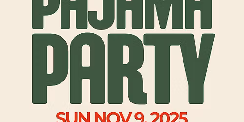 POT LUCK PAJAMA PARTY