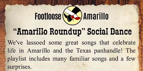 "Amarillo Roundup" Social Dance