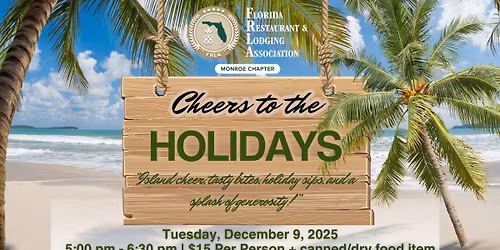 FRLA Monroe Chapter: Cheers to the Holidays - Food Drive and Holiday Party