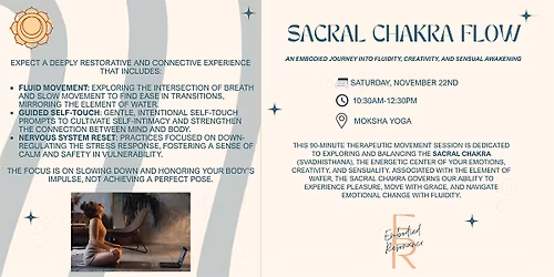 Sacral Chakra Flow