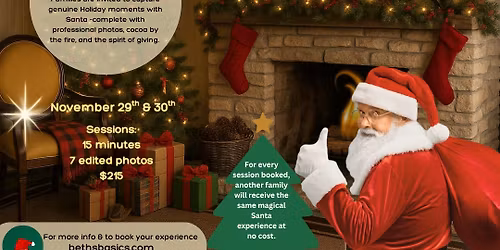 Santa Cabin Experience!