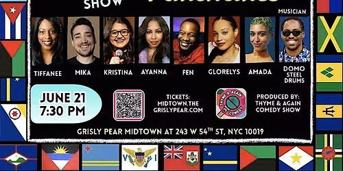 Plantain & Punchlines: Caribbean Heritage Month Comedy Show