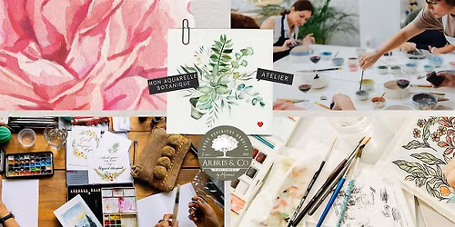 Atelier  Aquarelle - Vacances & Cartes de No\u00ebl