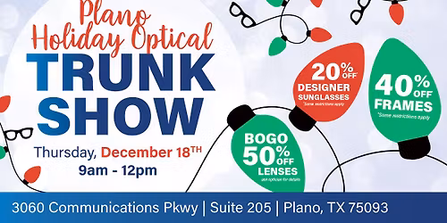 Holiday Trunk Show - Plano
