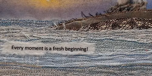 Free motion embroidery workshop