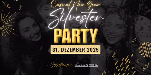 \ud83e\udd42 Casual New Year \u2013 Goldfinger K\u00f6ln