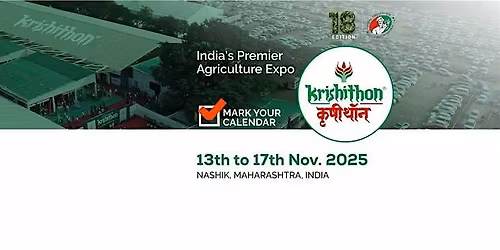 Krishithon 2025 - India\u2019s Premier Agriculture exposition!