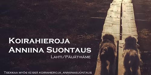 Orimattila: Koiran kotihierontakurssi 14.5.2026