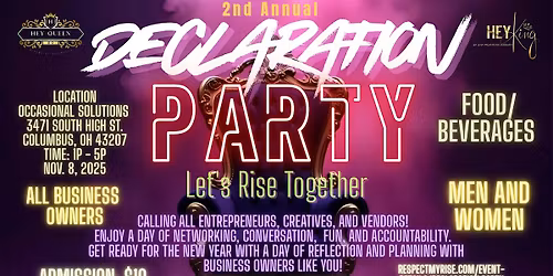 Declaration Party-Networking Event