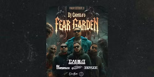 DJ Camilo\u2019s Fear Garden ,Halloween Party at Dive Bar BK