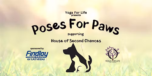 Poses For Paws supporting House of Second Chances