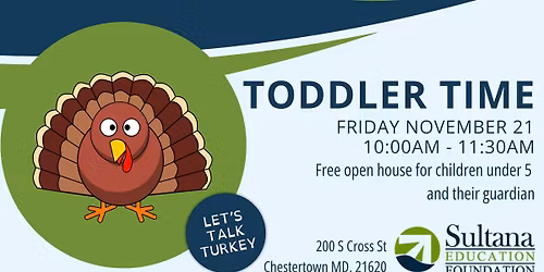 Toddler Time - Let's Talk Turkey