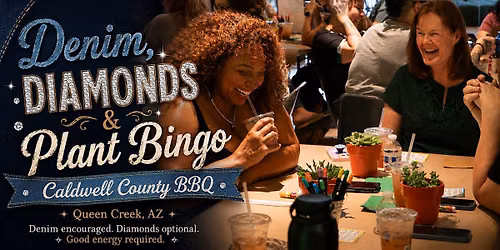 Denim, Diamonds and Plant Bingo at Caldwell County BBQ