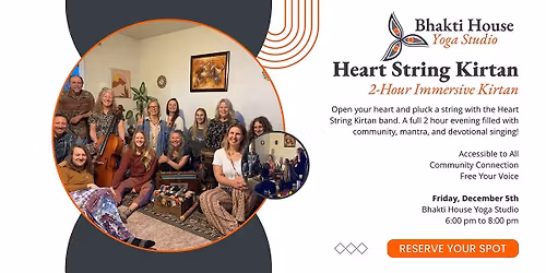 Heart String Kirtan Evening (December)
