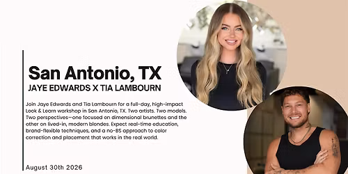 Jaye Edwards and Tia Lambourn - San Antonio TX  - August 30th