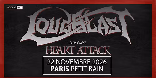 Loudblast + Heart Attack \u2022 Paris \u2022 Petit Bain