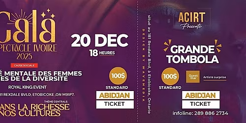 GALA ACIRT 2025 \u2013 Une Nuit de Prestige, de Rythme et de Connexions