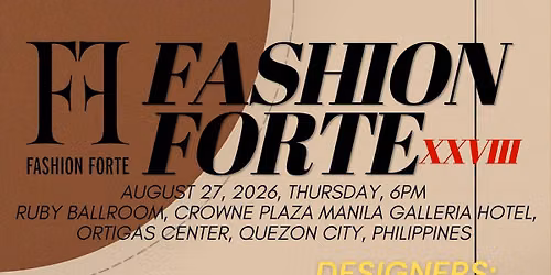 FASHION FORTE XXVIII (28th Series) 