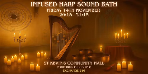 Harp infused Sound Journey in Dublin city centre