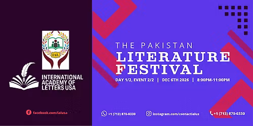Pakistan Literature Festival \u2013 Day 1\/2 | Event 2\/2