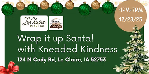 Wrap it Up Santa with Kneaded Kindness\ud83c\udf81\ud83c\udf85