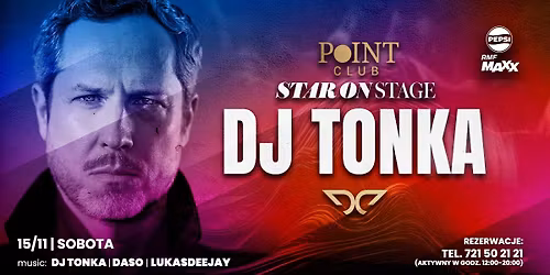 STAR ON STAGE x DJ TONKA \/ 15.11.2025 \/ POINT Club