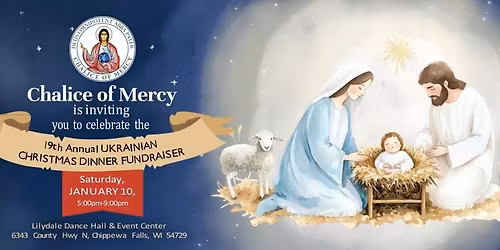 19th Annual Ukrainian Christmas Dinner Fundraiser