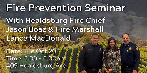 Fire Prevention & Awareness Seminar hosted by Realtor Emily Martin