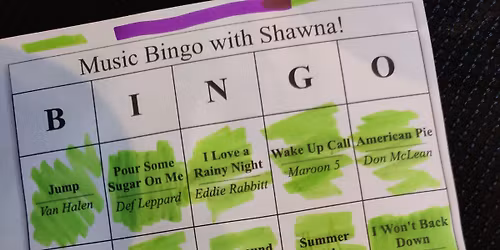 Music Bingo at Glass Slipper Lounge