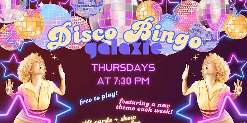 Disco Bingo at Galaxie Covington