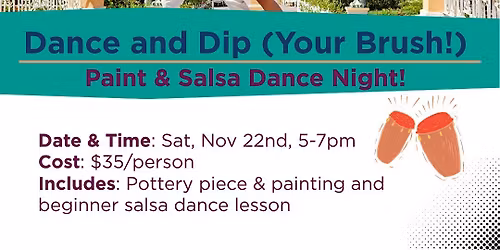 Wildstone Ceramics - Dance & Dip (Your Brush)