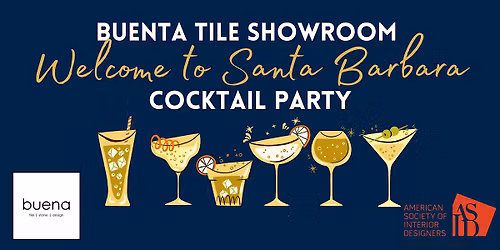 Buena Tile Showroom Welcome To SB Cocktail Party