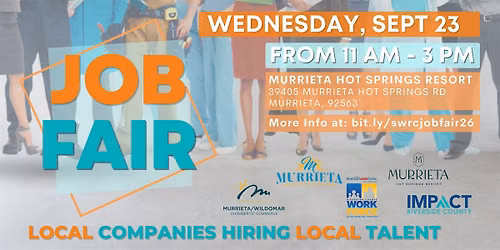 2026 Job Fair - Local Companies, Hiring Local Talent