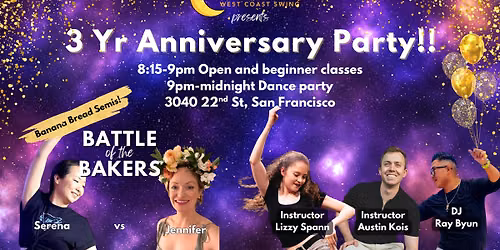 Moonlit Moves WCS! 3rd Anniversary ft. Lizzy Spann, Austin Kois, DJ Ray Byun \ud83c\udf4c\ud83c\udf5eSemis\ud83e\udd4a