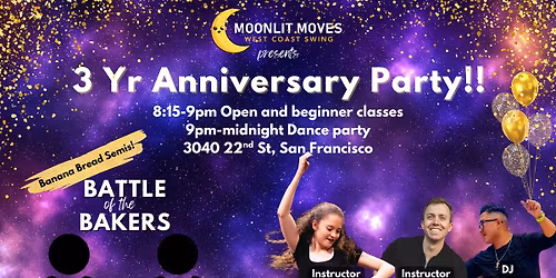 Moonlit Moves WCS! 3rd Anniversary ft. Lizzy Spann, Austin Kois, DJ Ray Byun \ud83c\udf4c\ud83c\udf5eSemis\ud83e\udd4a