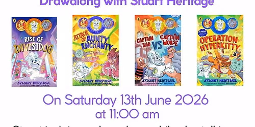 Drawalong with children's author Stuart Heritage 