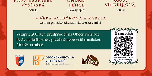 Adventn\u00ed ve\u010der - Pet\u0159vald u Mo\u0161nova