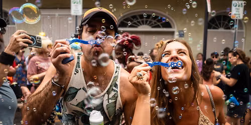 3rd Annual Bubble Day in the French Quarter