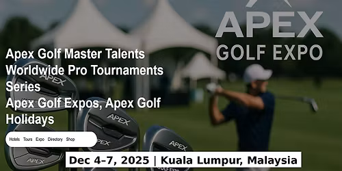 Golf Master Talents Apex Tours Global Fame & Prices in Kuala Lumpur